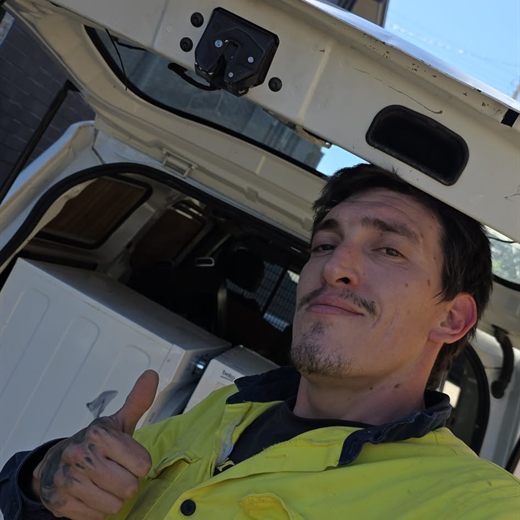 Matt, owner-operator of Lanky Services rubbish removal, Central Coast